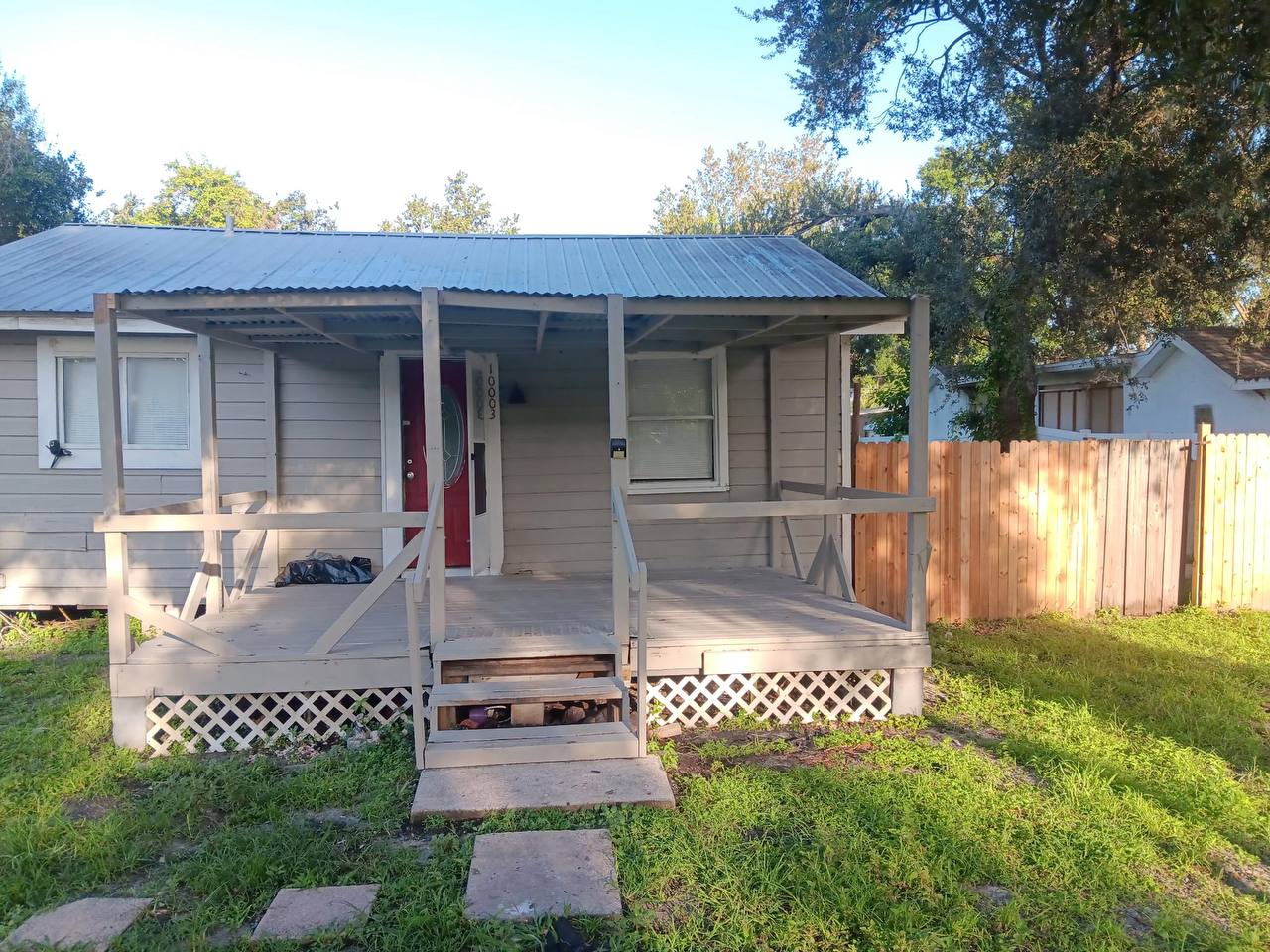 Archived front exterior of the property