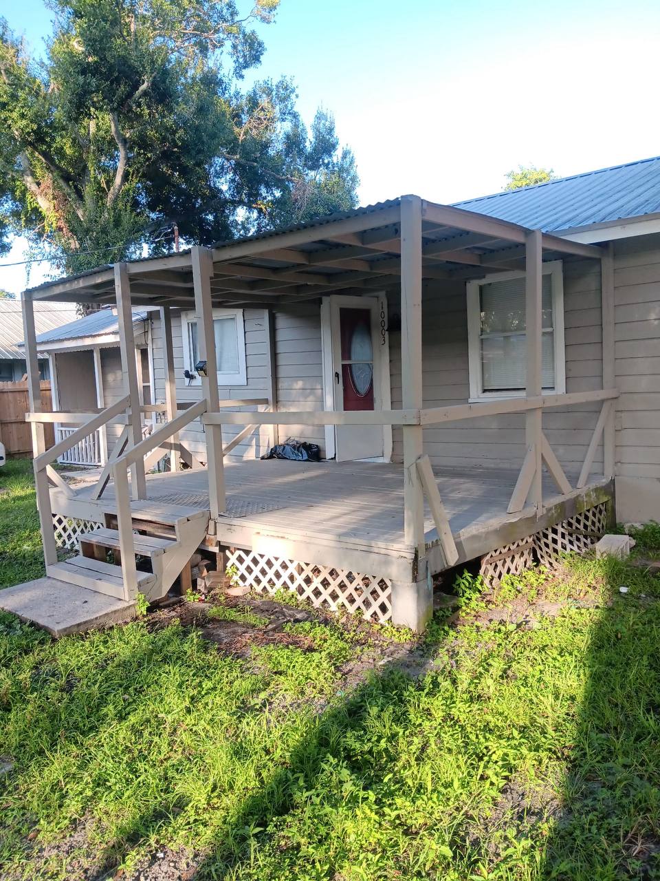 Archived exterior yard view