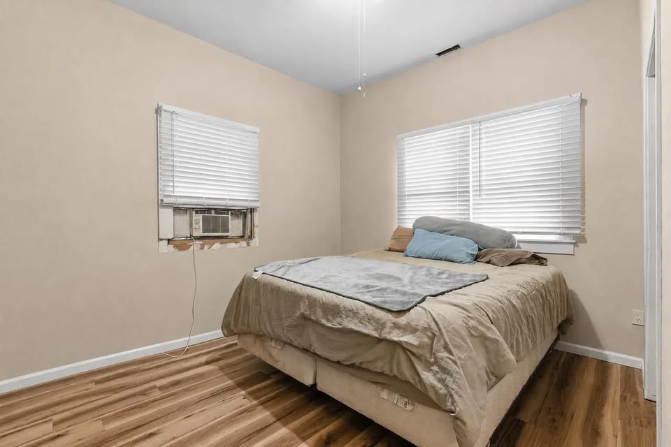 Bedroom with window from the 300 Ripley listing photos